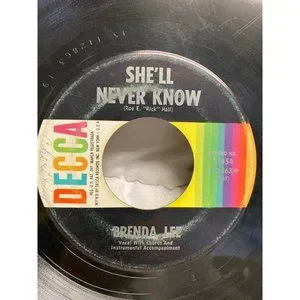 Shell Never Know Media | Vintage 7 Vinyl Record 45 Rpm Brenda Lee Shell Never Know Your ...